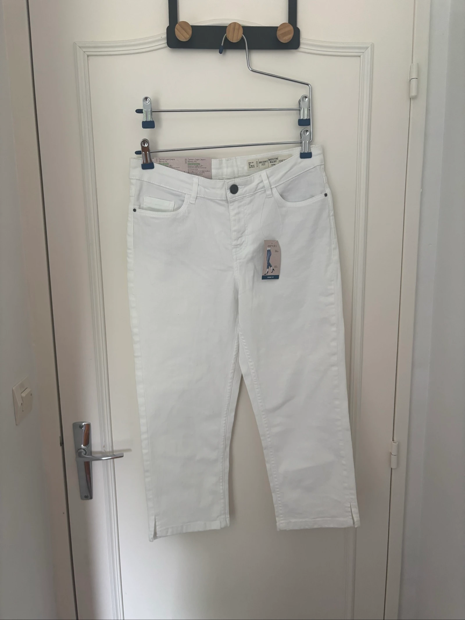 177/ Pantacourt blanc - Esmara - Taille 40